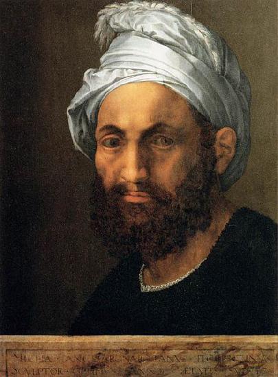 Baccio Bandinelli Portrait of Michelangelo oil painting picture
